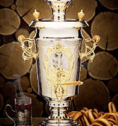 Exclusive samovar "Gold of Tula"