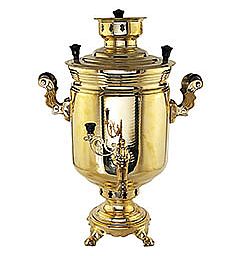 Samovar 5 l large knurled