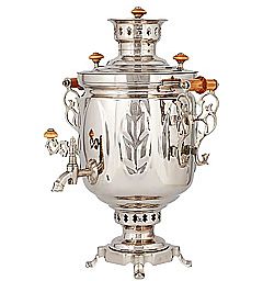Antique samovar 5 liters of "Bank"