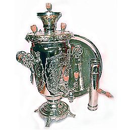 Samovar in honor of the holiday "Victory"